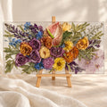 Floral Preservation XL Resin Wall Art