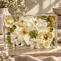 Floral Preservation Small Rectangle Keepsake